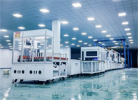 Assembly line for hybrid inverters (PCS), 5G base station energy storage, and thermal management units